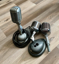 Vintage Shure Microphone set