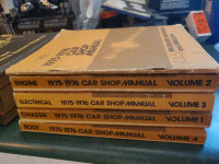 OEM Ford Car 1975 1976 Shop Manuals