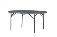 NEW Round 60'' Plastic Table