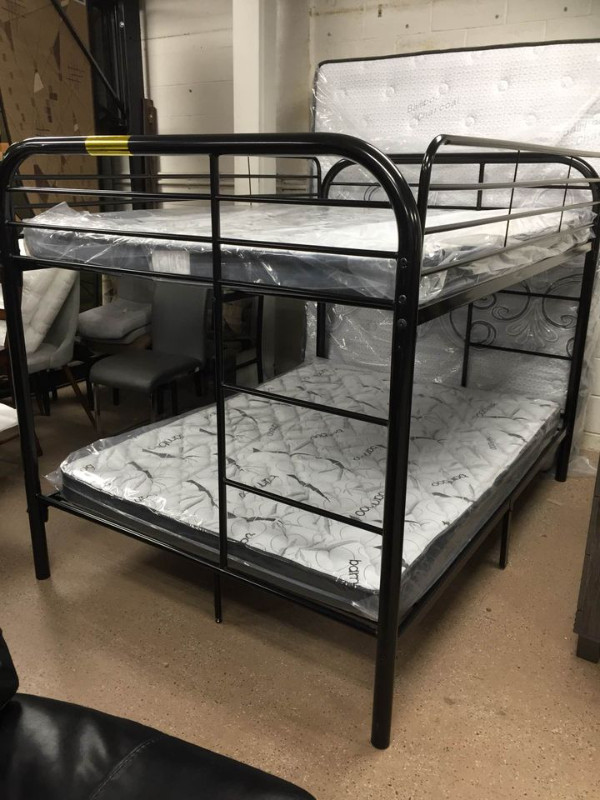 Lord Selkirk Furniture - Paloma Twin/ Double Bunk Bed Frame in Beds & Mattresses in Winnipeg - Image 2