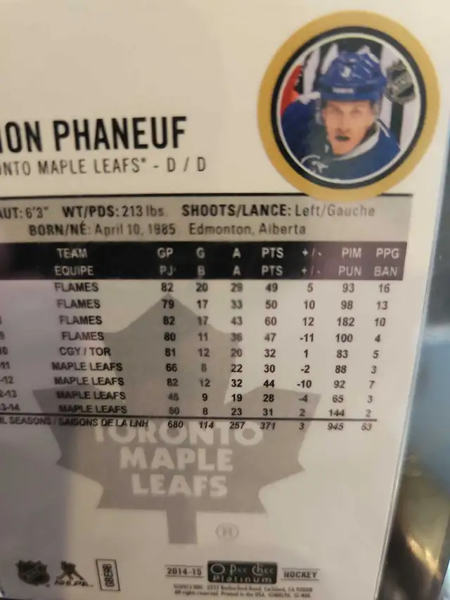 Toronto Maple Leafs Framed Hockey Cards in Arts & Collectibles in Charlottetown - Image 8