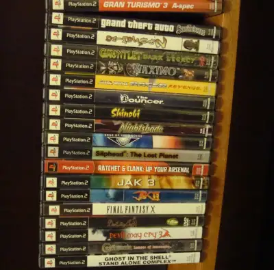 PS2, PS3, PS4 and PS Vita Games for Sale, View more