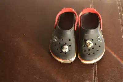Boys Crocs size 11 Kids shoes sandles Star War Edition - Used, View more