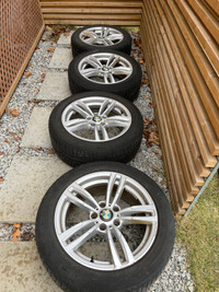 BMW X3 winter OEm wheels/tires