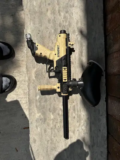 Paintball gun and equipment 