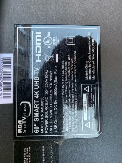 Power boards and T-Con boards from a working TV that had a cracked display . Please contact for pric...