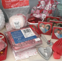Bundle of vintage Valentine's Day heart shaped wonderfulness!