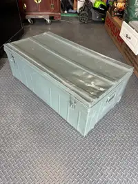 Metal Army Chest
