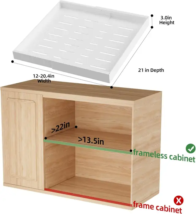 DEKAVA Pull-Out Cabinet Organizer in Bookcases & Shelving Units in Oshawa / Durham Region - Image 3