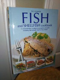 The Ultimate FISH and SHELLFISH Hard Cover Cookbook 512 Pages By