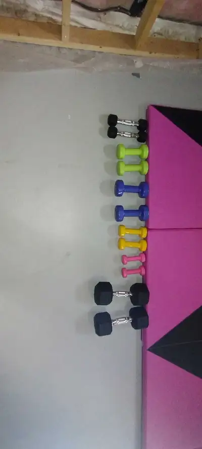 Weight set bought and never used