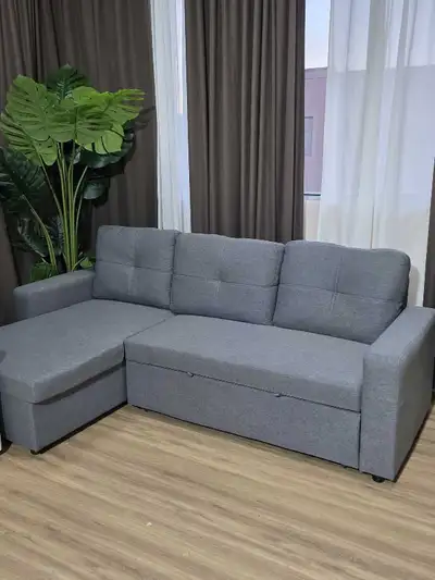 Brand New L shape sofa Bed , View more