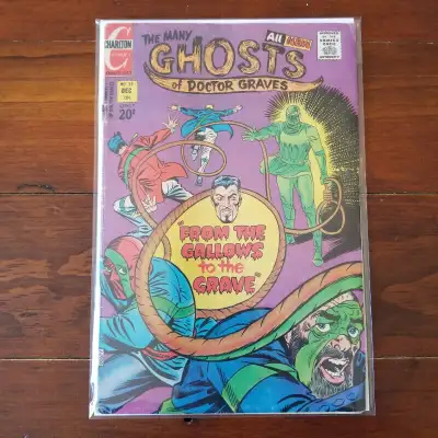 Ghosts of Doctor Graves - Charleton Comics -  issue 35 - 1972, View more
