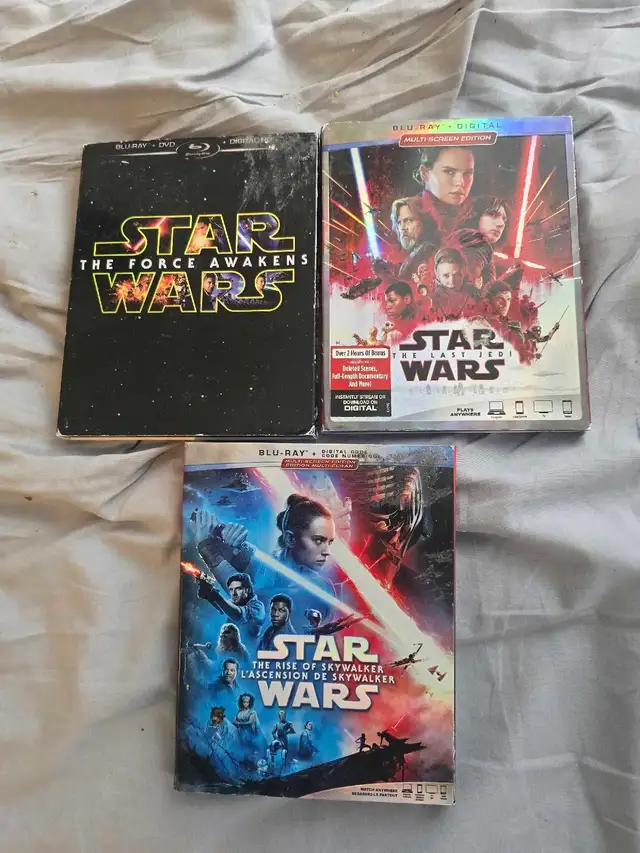 Star Wars episodes 7 8 9 