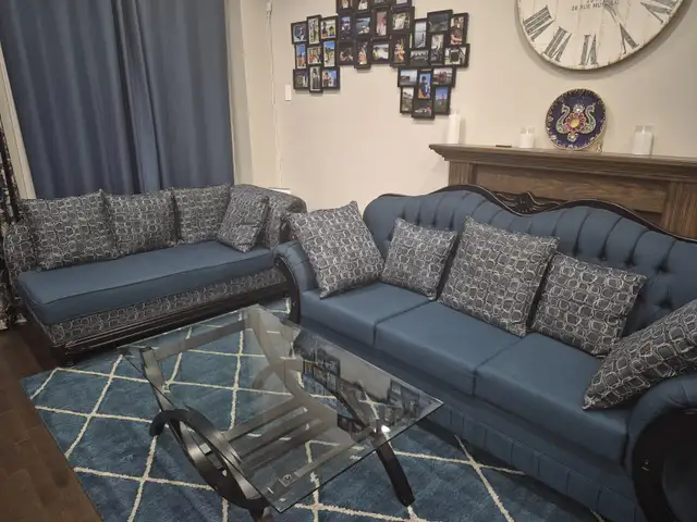 Sofa, Love seat, chaise and coffee table in Couches & Futons in Kingston - Image 2