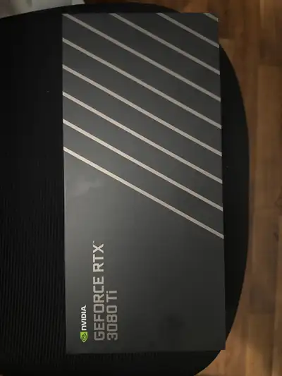 Je vends une carte graphique Nvidia GeForce RTX 3080 Ti,NEUVE la boîte est scellée parfaite pour le...