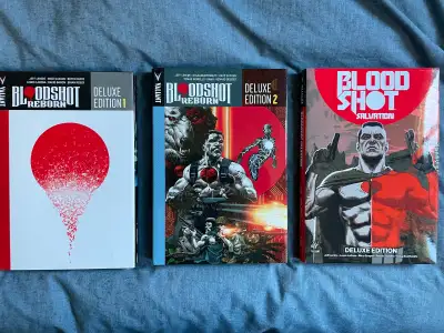 Bloodshot Hardcover Graphic novel set, View more