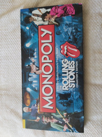 Collector's Edition! The Rolling Stones Monopoly Boardgame