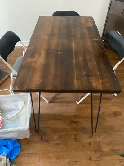 wooden table, View more