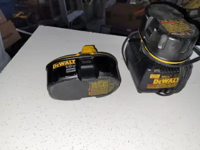 DeWalt battery/ charger 18 V, View more