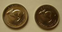 7 pieces  5 cents canadien 1967 expo