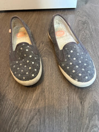 Roxy Women’s Shoes Grey/Dots Size 6