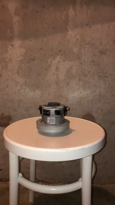 New central vacuum motor