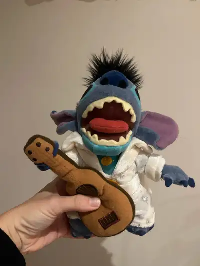 Disney Stitch Elvis Plush from Disney Store , View more