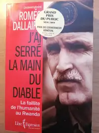 autobiographie Roméo Dallaire au Rwanda