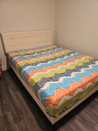 Brand new queen size mattress and bed frame 