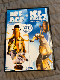 Disney coffret Ice age 1 et 2, allemand/deutsche