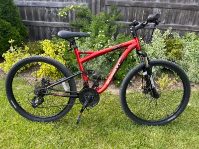 Schwinn Teslin 2.4 - 26” Full Suspension Mountain Bike , View more