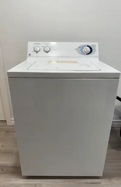 Selling this GE washer because I bought another one. Works perfectly fine