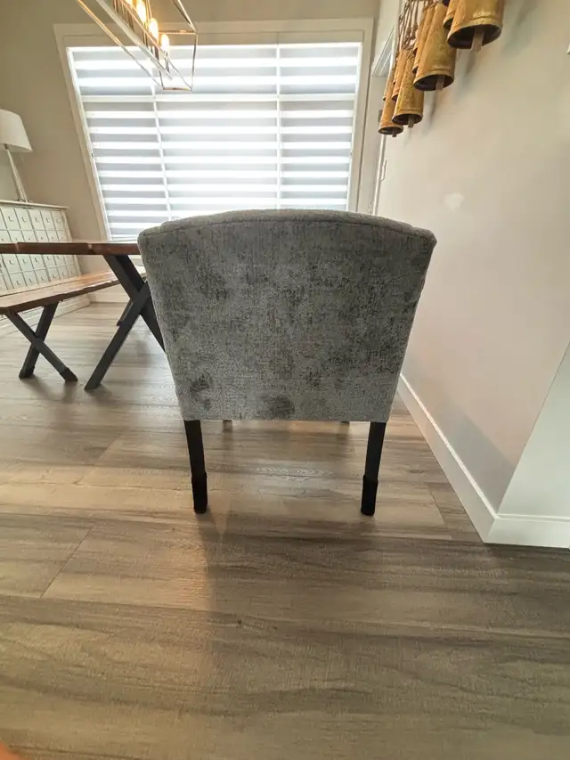 Plush Charcoal Dining Chairs 62863269360642124