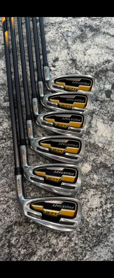 Nice set of lightly wilson prostaff LCG Irons for sale!!!!, View more