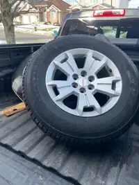 Firestone Winter Tires on Chevrolet Colorado Rims