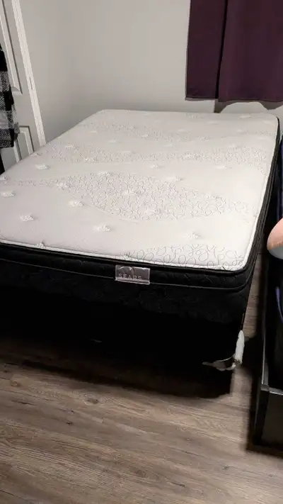 Full size mattress and box spring, View more