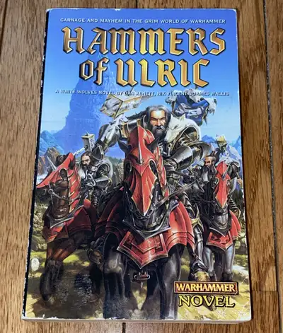 WARHAMMER NOVEL - HAMMERS OF ULRIC - WHITE WOLVES Paperback Book, View more