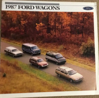FORD WAGONS  Auto Brochures for Sale