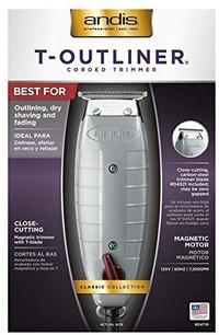 Andis Professional T-Outliner 3 - Prong Corded Trimmer #04711