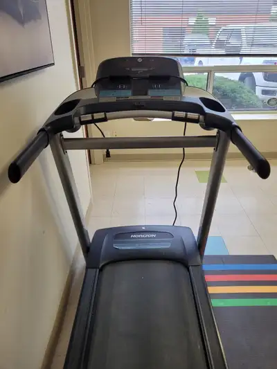 treadmill great shape, hardly used runs great, heavy duty gym style