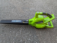 Greenwork 40V Digi Pro Brushless Cordless Leaf Blower, Bare Tool