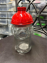 Glass Fire hydrant candy/ cookie jar (Important info Read below)
