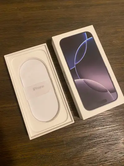 Iphone 16 Pro 256Gb Black Titanium BOX ONLY, View more