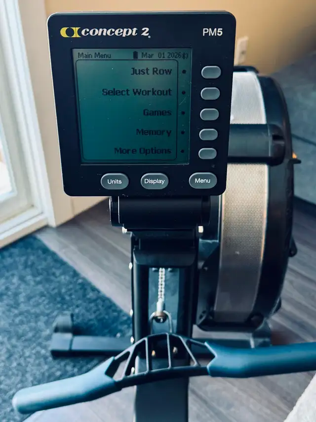 Concept 2  Model D PM5 Rower65585443823106120