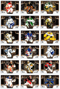 23/24 Upper Deck Tim Hortons Net Keepers Complete Set #1-18