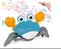 Crawling Crab Baby Toy Electronic Light-Up Music and Lights. W