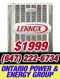 AIR CONDITIONERS/FURNACE/WATER HTR WITH  INSTALLATION (LENNOX/SH