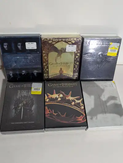 Game of Thrones Seasons 1–6 DVD Set – Brand New & Sealed, View more