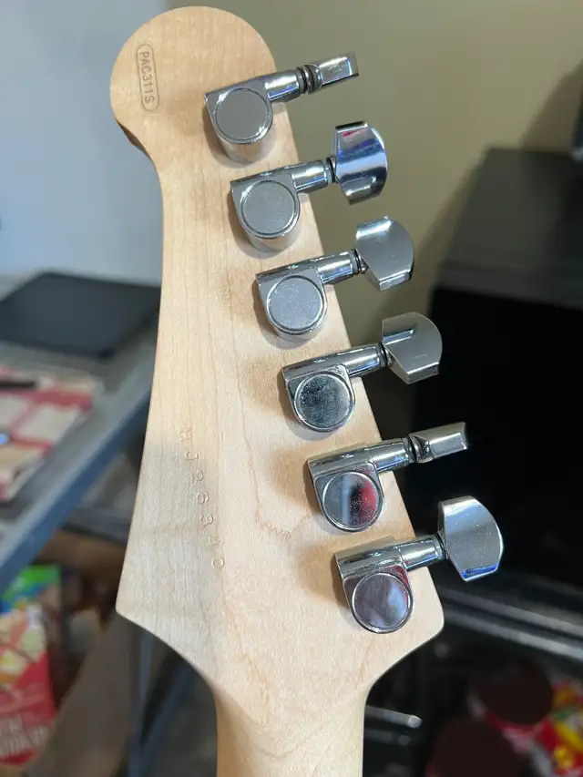 Yamaha Pacifica 311S Trans Orange Stain in Guitars in Calgary - Image 10